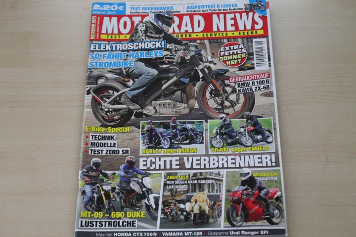 Motorrad News 08/2014